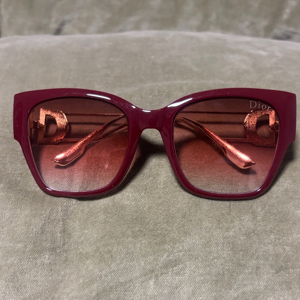 Dior Deep Red Sunglasses
